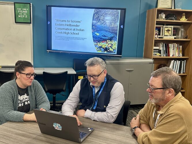 Indian Creek educators speaking at OETC